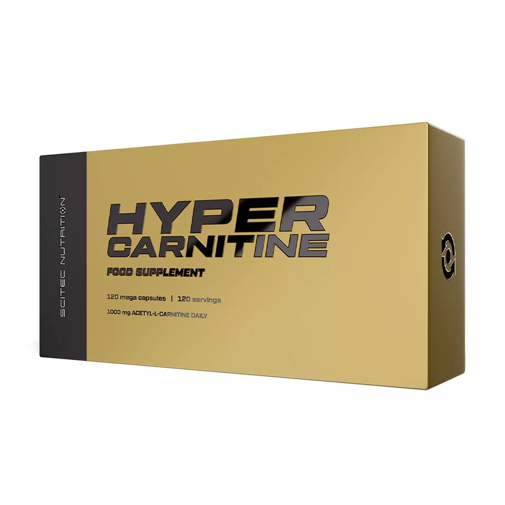 Карнітин Scitec Nutrition Hyper Carnitine, 1000 мг, 120 капсул